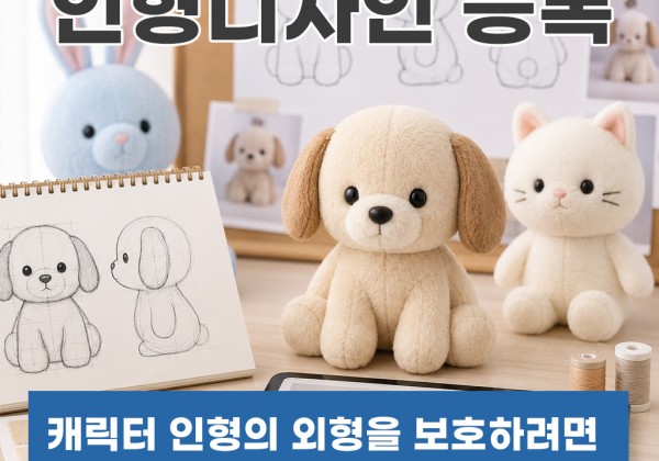 인형디자인등록, 캐릭터 인형의 외형을 보호하려면 어디까지 준비해야 할까요?